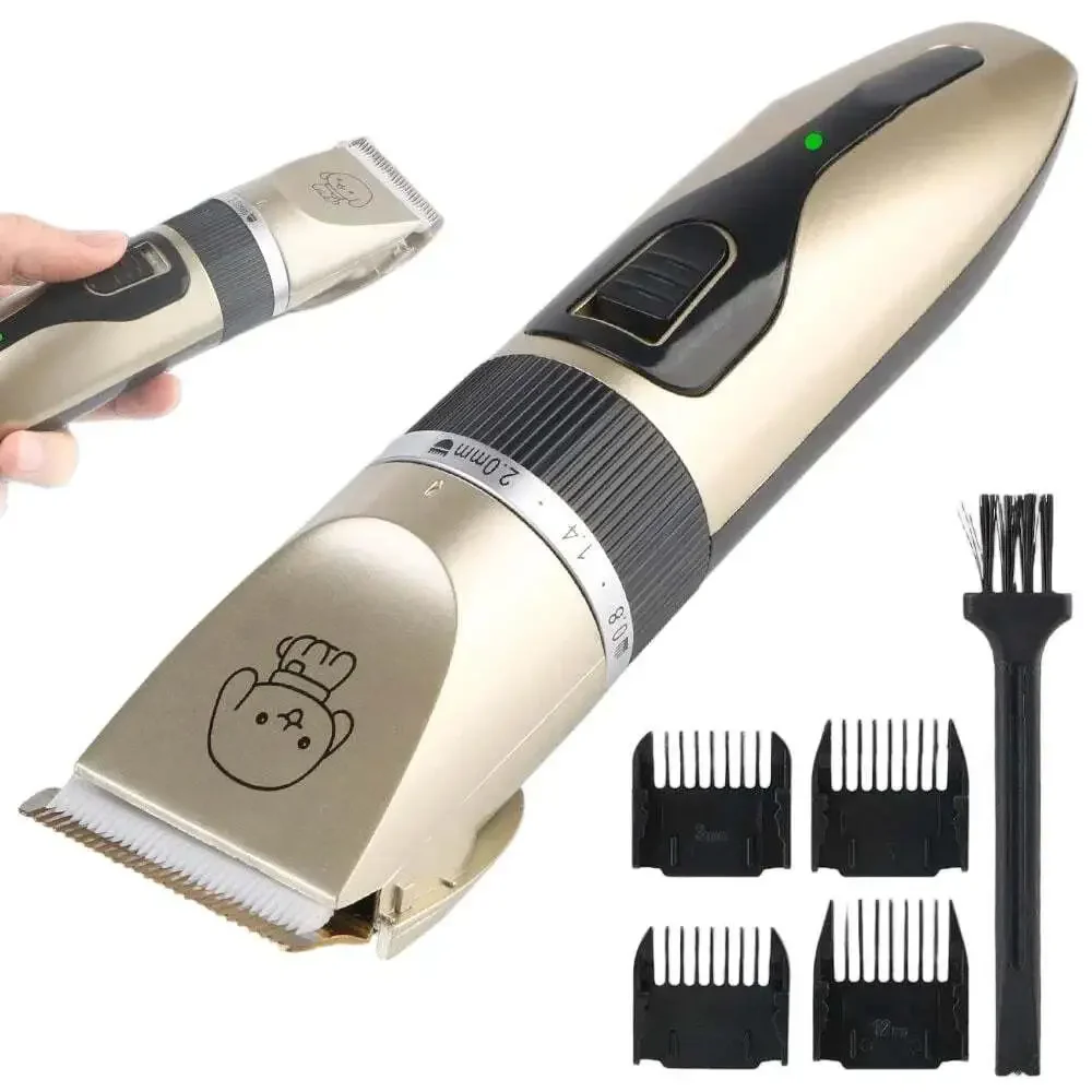 Pet Electric Clippers for Dog and Cat Shaving; Pet Hair Trimmer; Electric Beauty